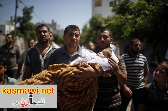 50 شهيدًا واكثر في حي الشجاعية في غزة واسرائيل توافق على تهدئة انسانية لمدة ساعتين 